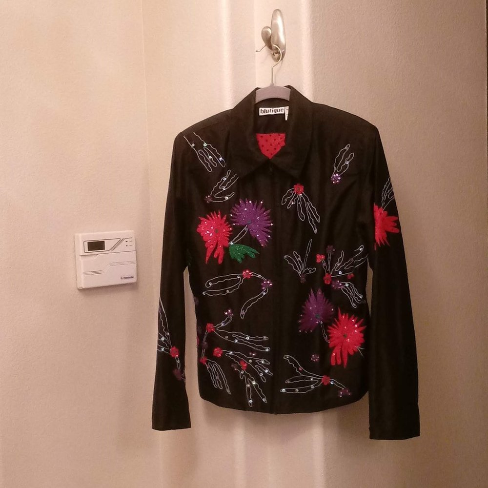 Blutique 100% Slik Blazer